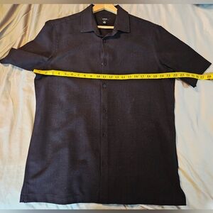 Men's Black Short Sleeve Shirt